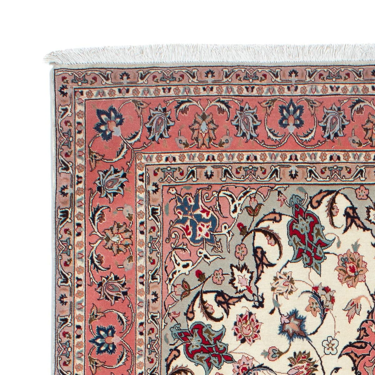 Perzisch tapijt - Tabriz - Royal - 229 x 151 cm - beige