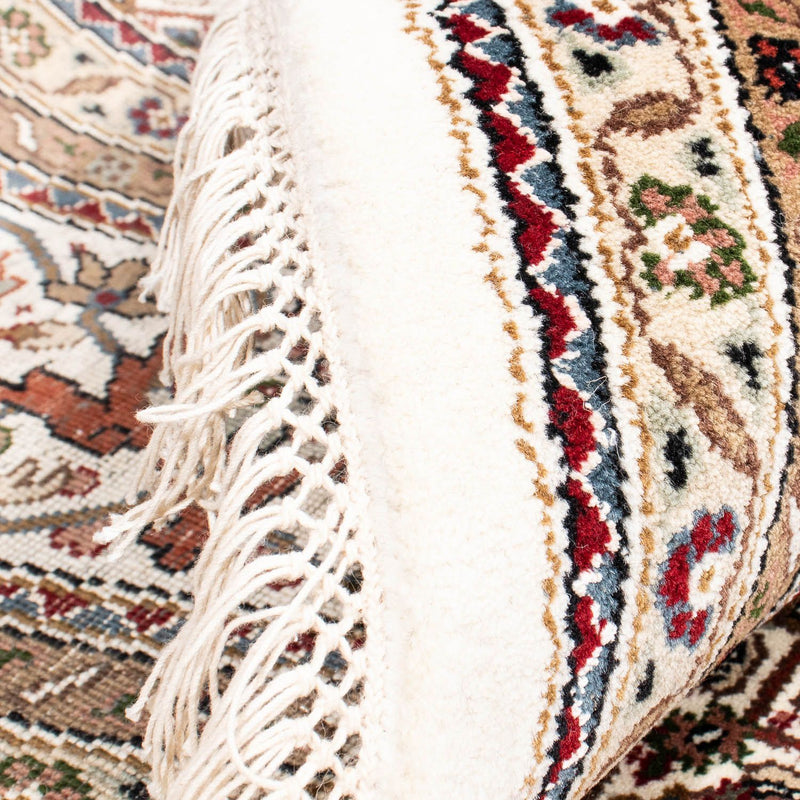 Perzisch tapijt - Tabriz rond  - 248 x 247 cm - beige