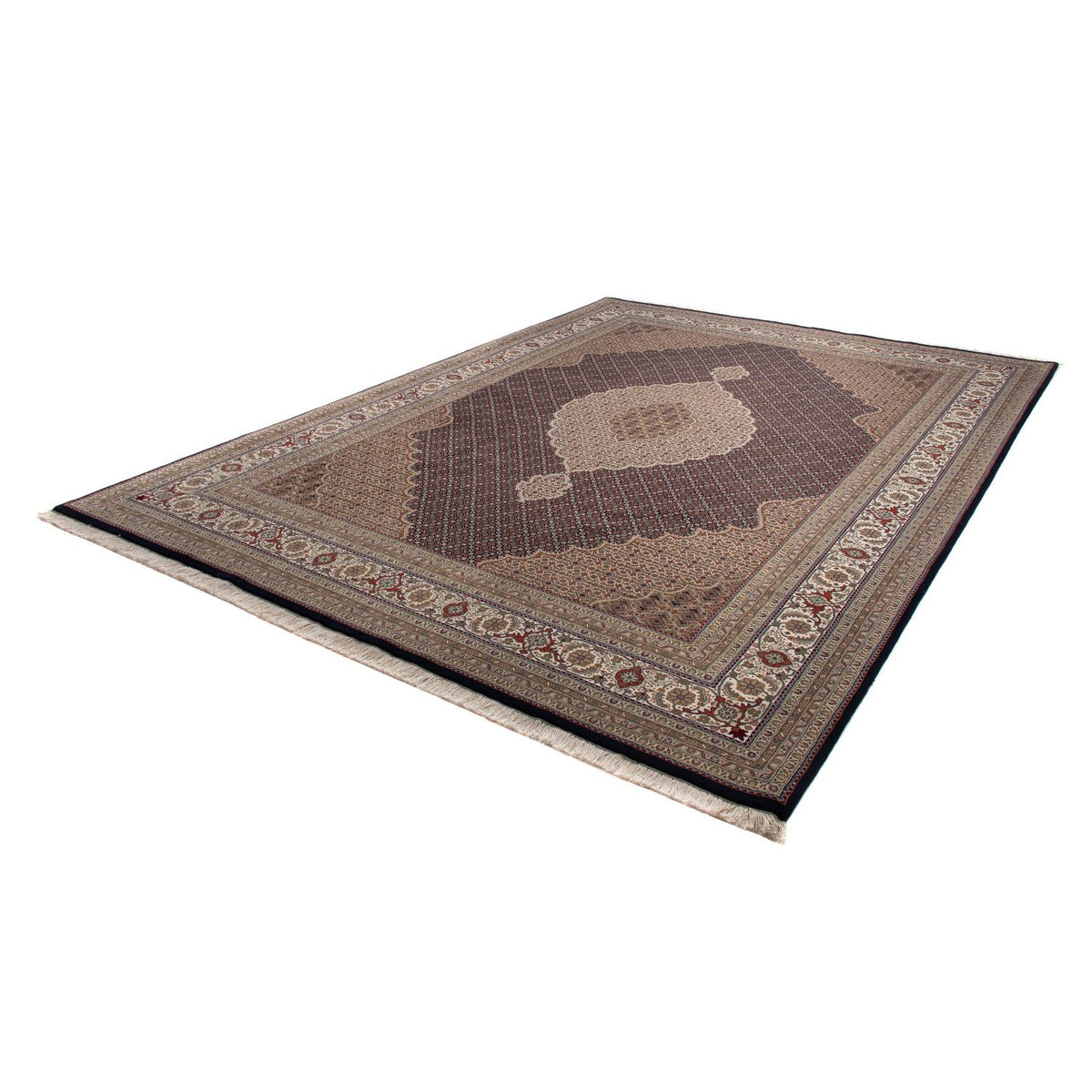 Perzisch tapijt - Tabriz - 344 x 241 cm - donkerblauw