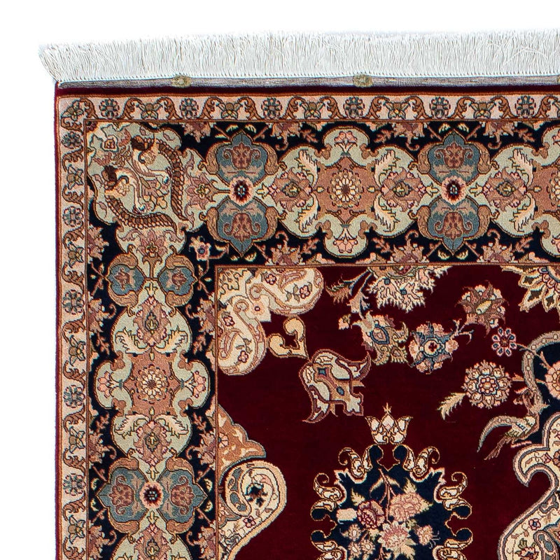 Perzisch tapijt - Tabriz - Royal - 202 x 152 cm - donkerrood