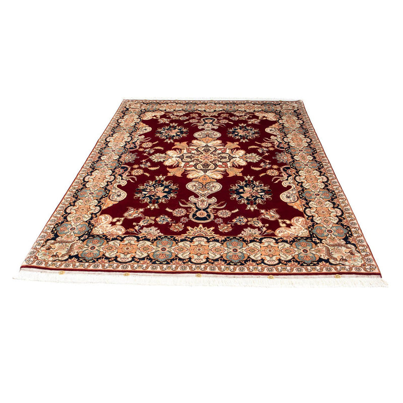 Perzisch tapijt - Tabriz - Royal - 202 x 152 cm - donkerrood