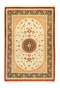 Perzisch tapijt - Ghom - 154 x 107 cm - beige