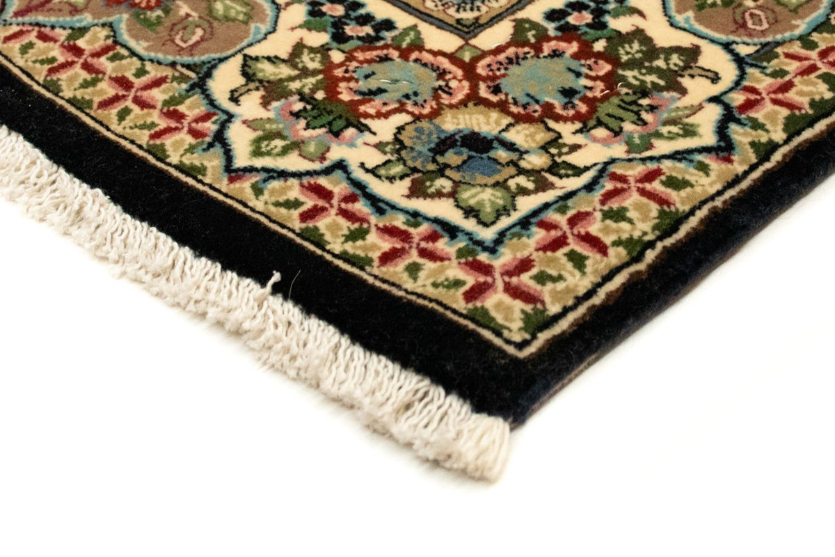 Perzisch tapijt - Ghom - 166 x 105 cm - zwart