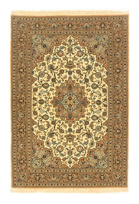 Perzisch tapijt - Ghom - 156 x 107 cm - beige