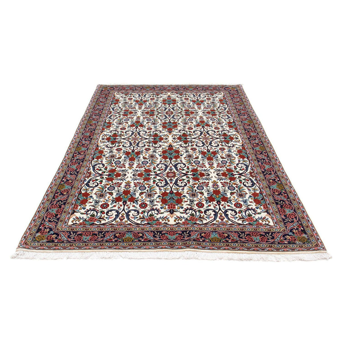 Perzisch tapijt - Bijar - 215 x 137 cm - beige