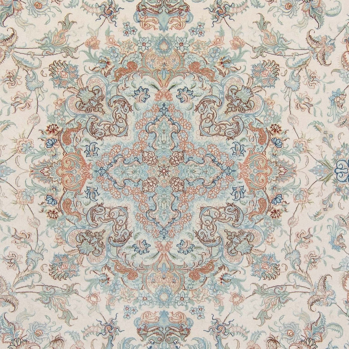 Perzisch tapijt - Tabriz - Royal - 362 x 251 cm - beige