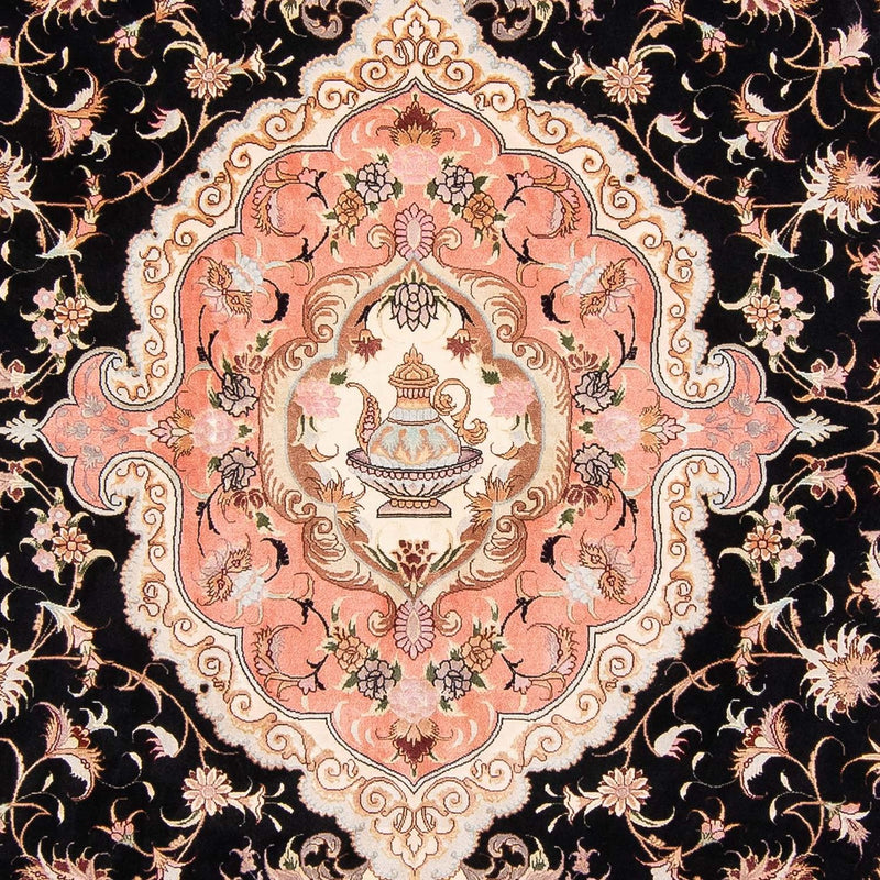 Perzisch tapijt - Tabriz - Royal - 350 x 250 cm - donkerblauw