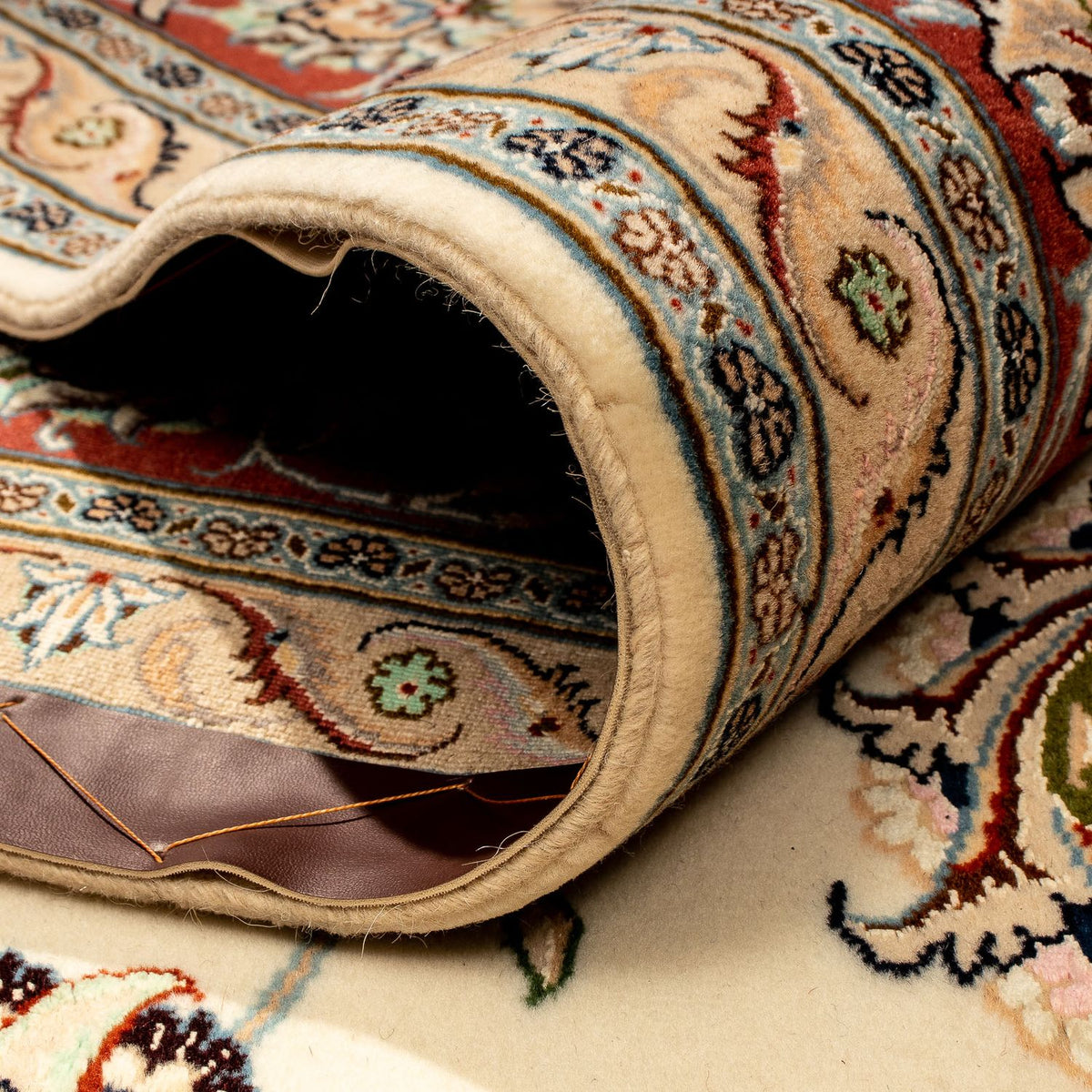 Perzisch tapijt - Tabriz - Royal - 363 x 245 cm - beige