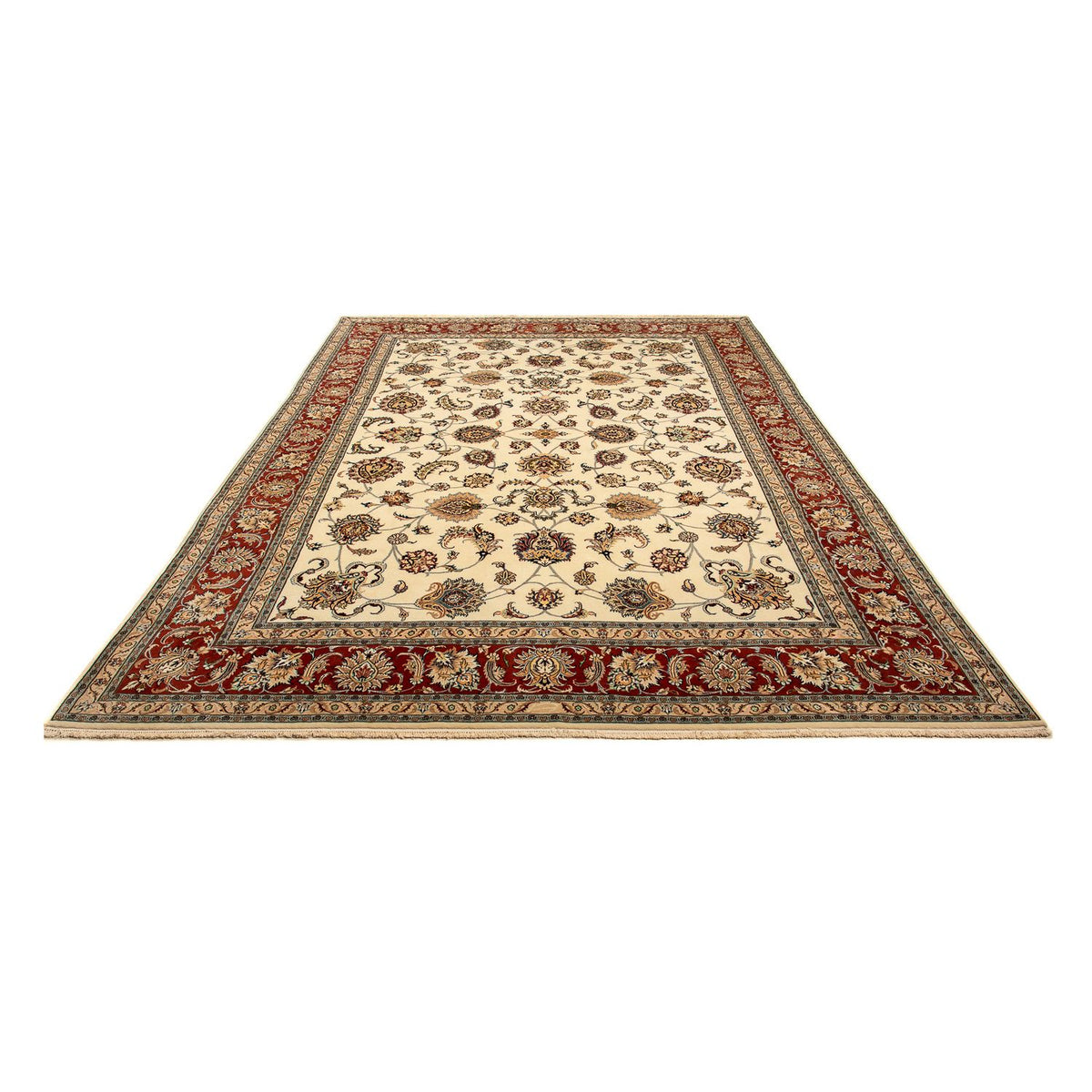 Perzisch tapijt - Tabriz - Royal - 363 x 245 cm - beige