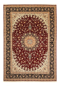 Perzisch tapijt - Tabriz - Royal - 348 x 254 cm - donkerrood