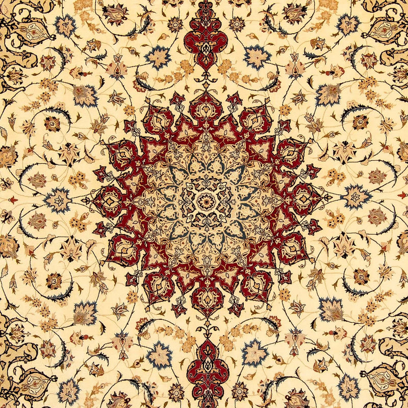 Perzisch tapijt - Tabriz - Royal - 335 x 254 cm - beige