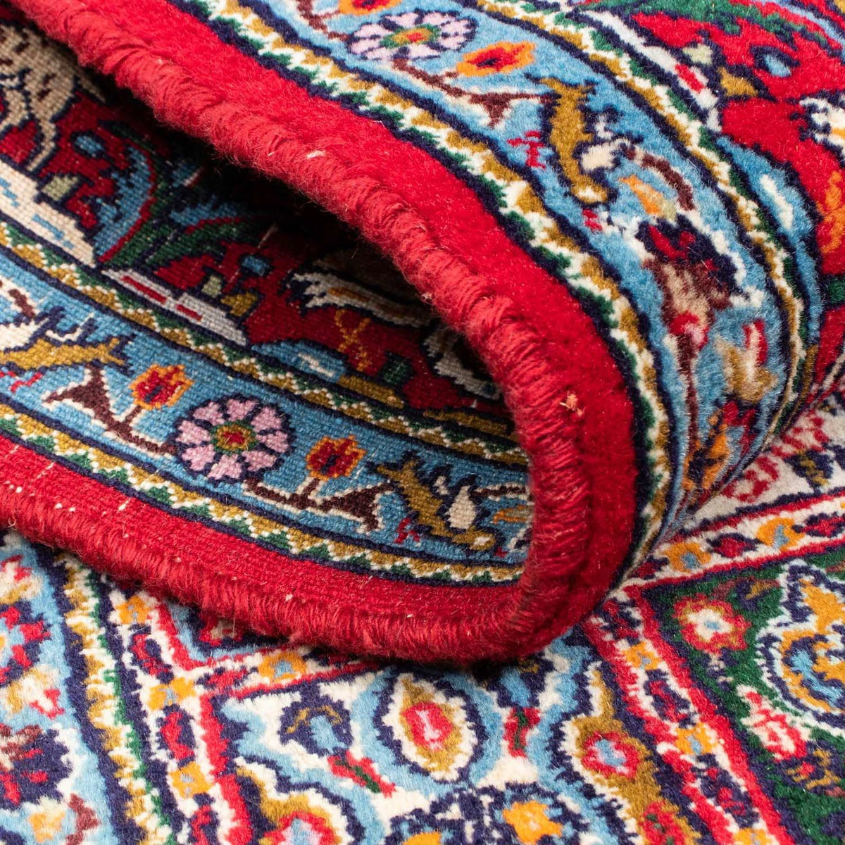 Loper Perzisch tapijt - Klassiek - 404 x 80 cm - rood