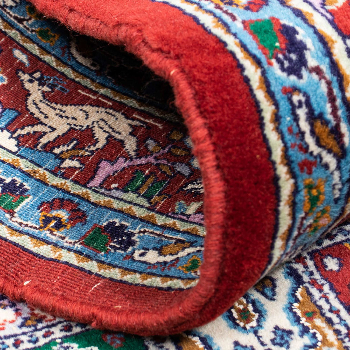 Loper Perzisch tapijt - Klassiek - 390 x 83 cm - rood