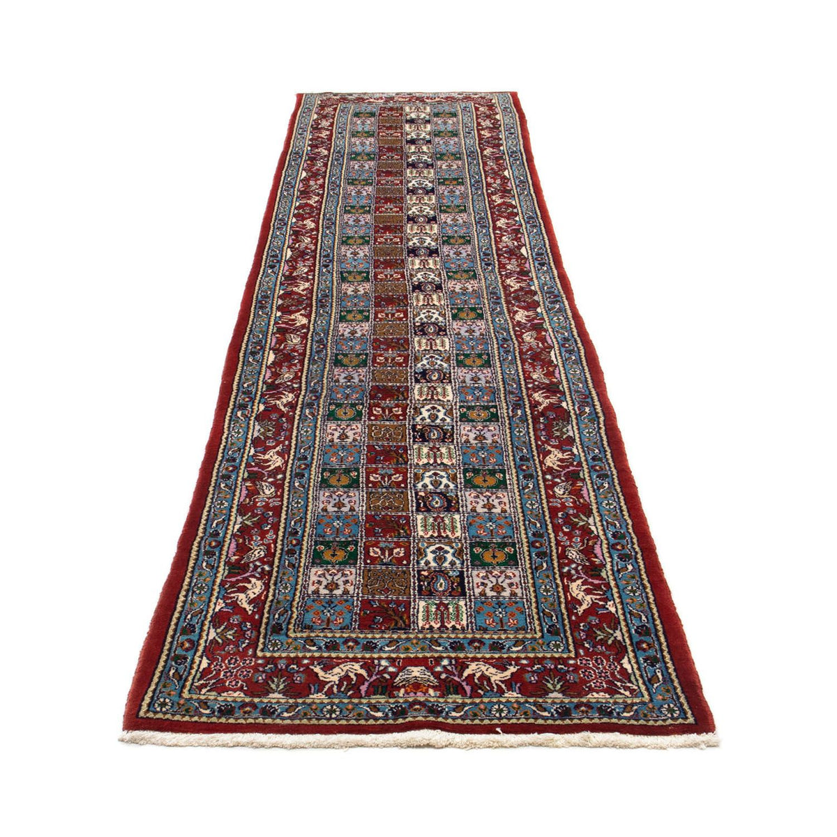 Loper Perzisch tapijt - Klassiek - 390 x 83 cm - rood