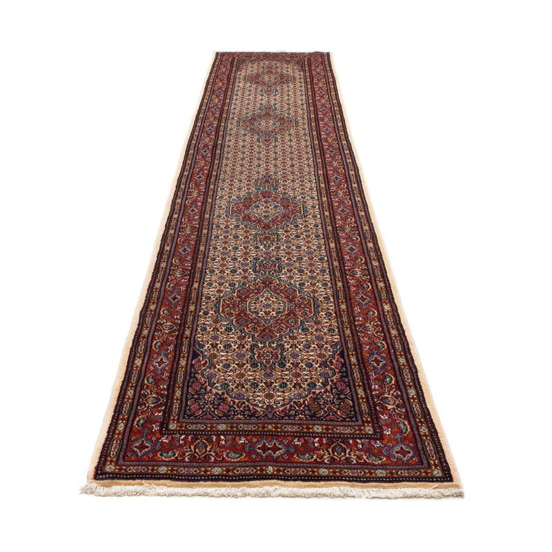 Loper Perzisch tapijt - Klassiek - 405 x 81 cm - beige