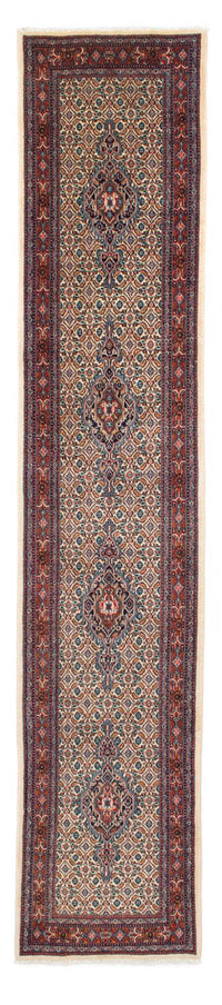 Loper Perzisch tapijt - Klassiek - 402 x 79 cm - beige