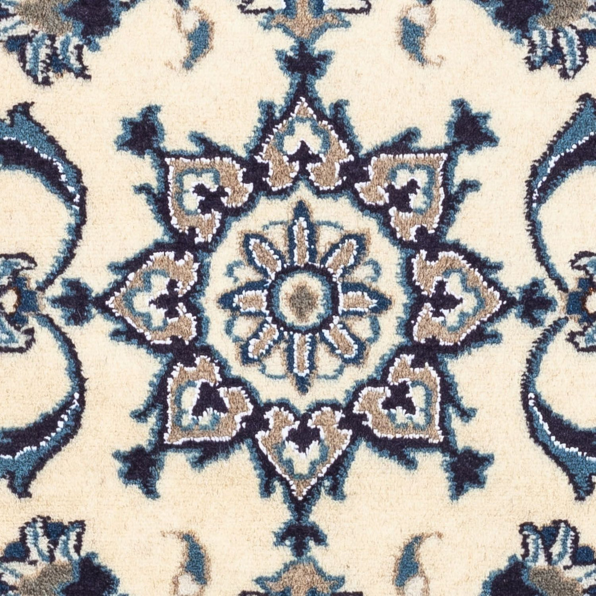 Perzisch tapijt - Nain - 136 x 65 cm - beige