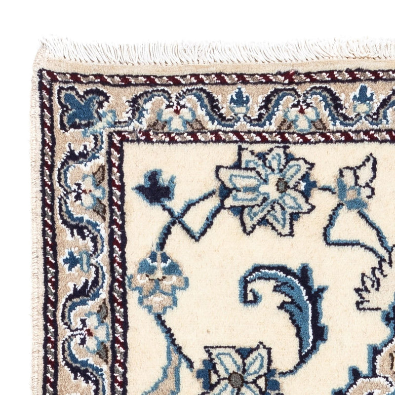 Perzisch tapijt - Nain - 139 x 65 cm - beige