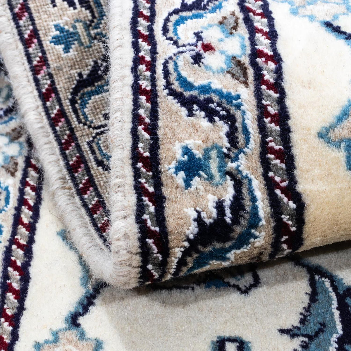 Perzisch tapijt - Nain - 139 x 65 cm - beige