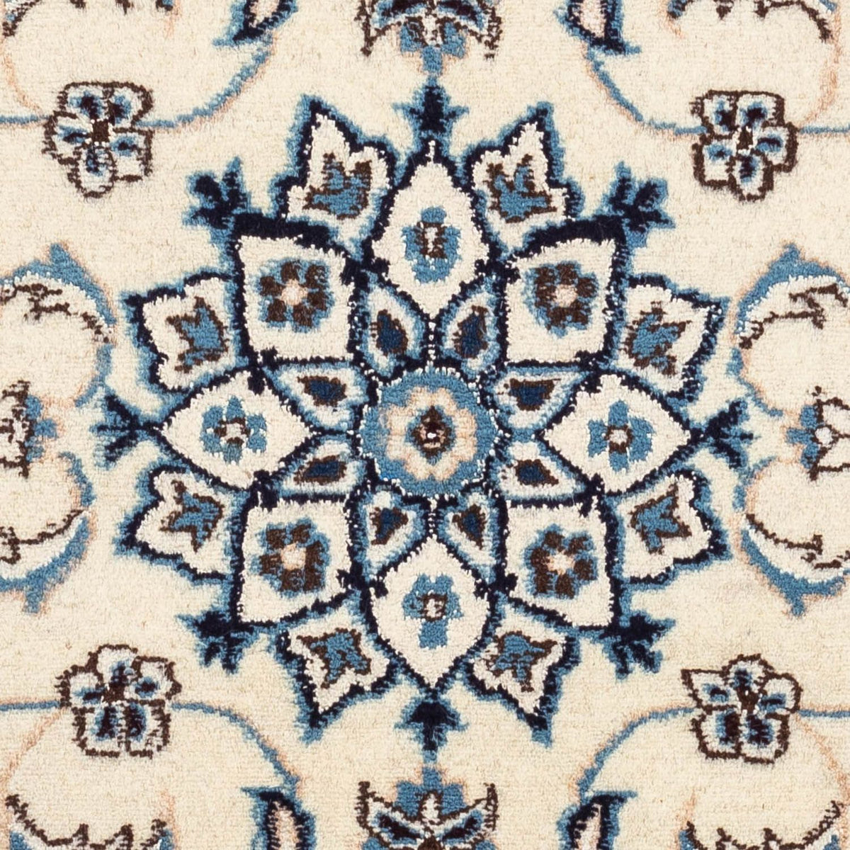 Perzisch tapijt - Nain - 139 x 70 cm - beige