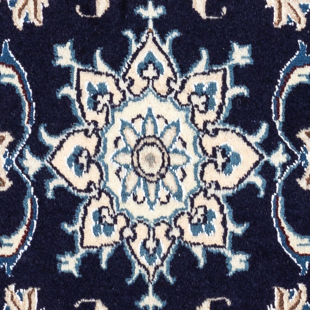 Perzisch tapijt - Nain - 143 x 70 cm - blauw