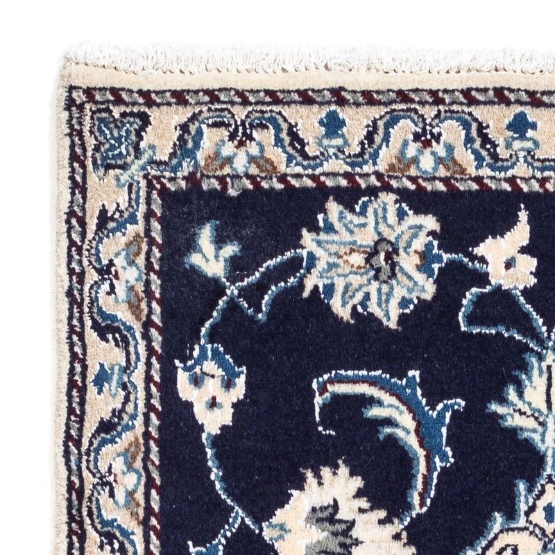 Perzisch tapijt - Nain - 143 x 70 cm - blauw