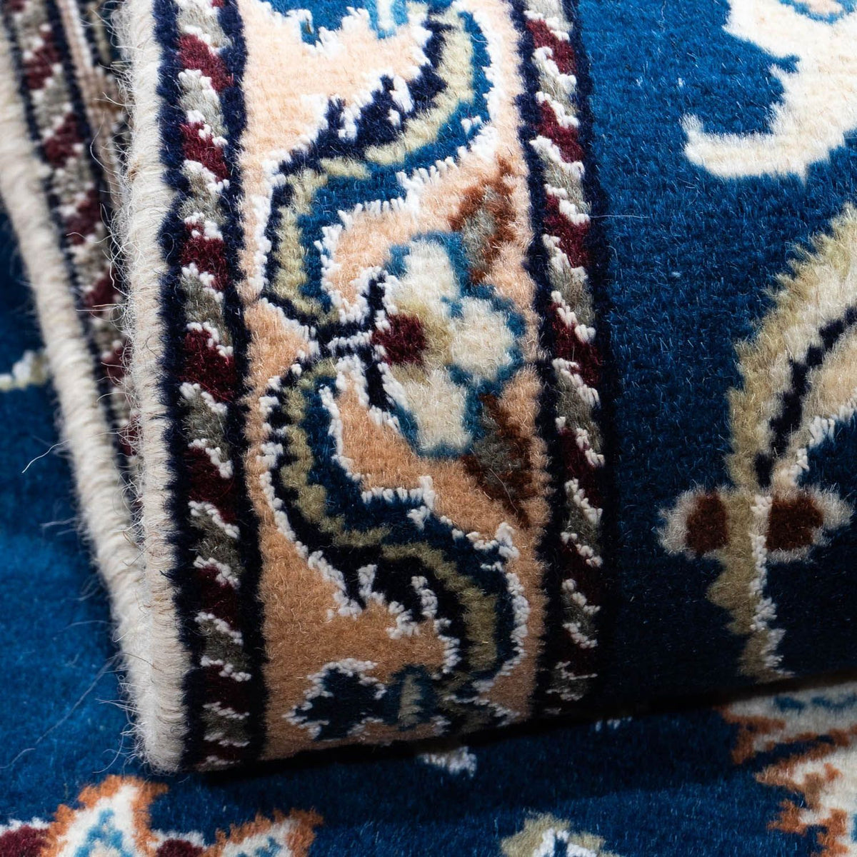 Perzisch tapijt - Nain - 134 x 68 cm - blauw