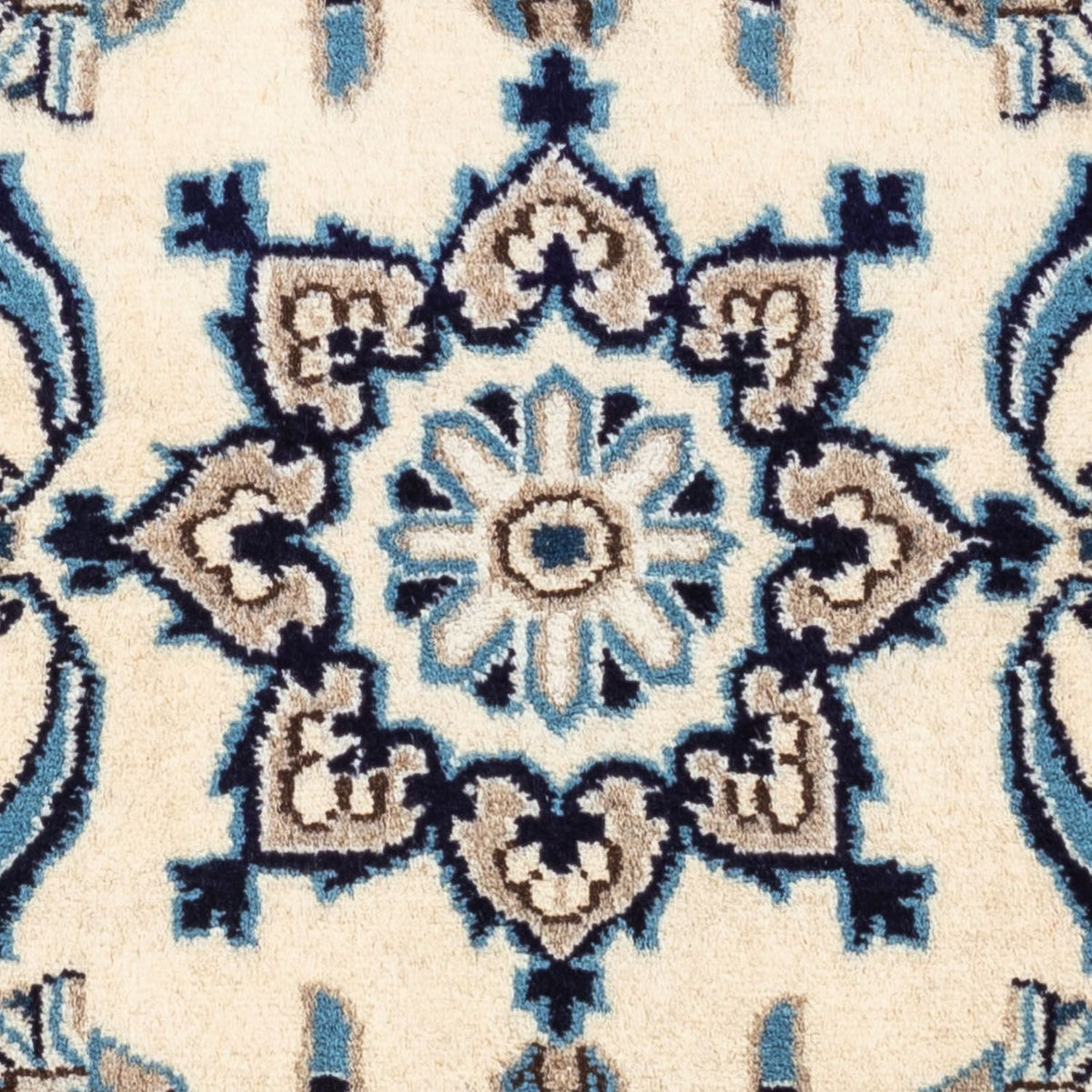 Perzisch tapijt - Nain - 130 x 69 cm - beige