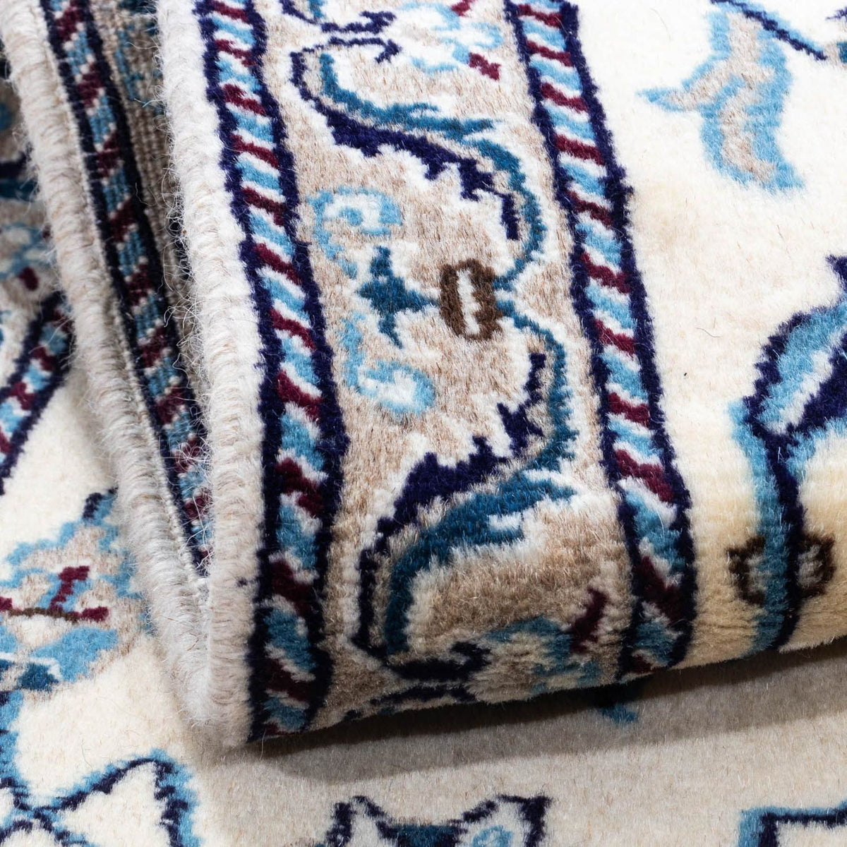 Perzisch tapijt - Nain - 130 x 69 cm - beige