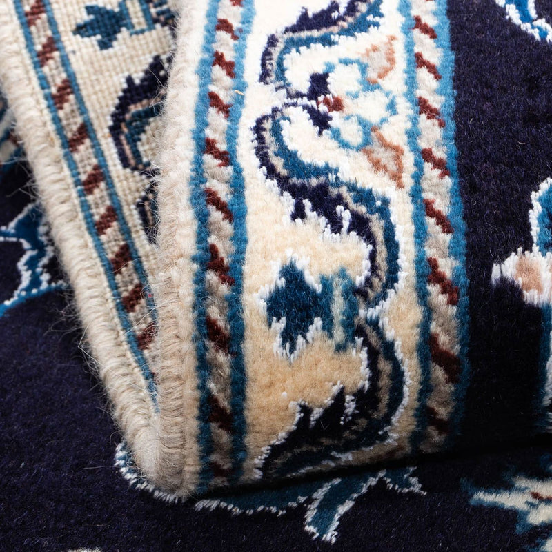Perzisch tapijt - Nain - 143 x 70 cm - donkerblauw
