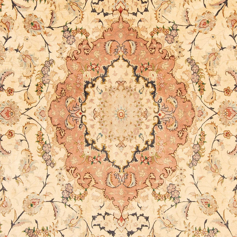 Perzisch tapijt - Tabriz - Royal - 305 x 201 cm - beige