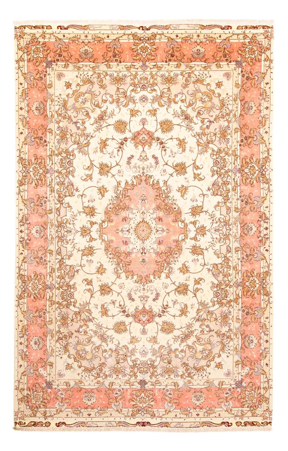 Perzisch tapijt - Tabriz - Royal - 308 x 200 cm - beige