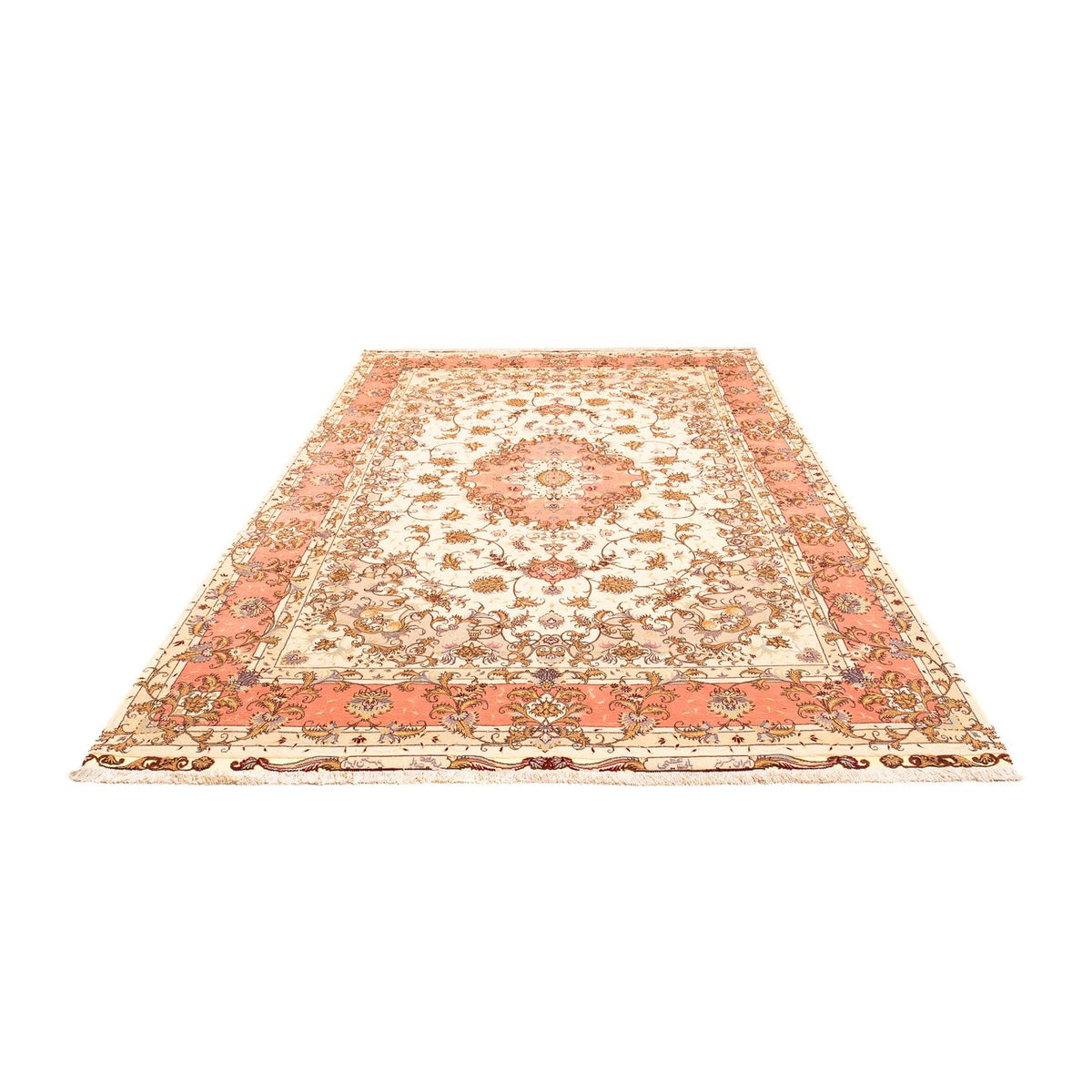 Perzisch tapijt - Tabriz - Royal - 308 x 200 cm - beige