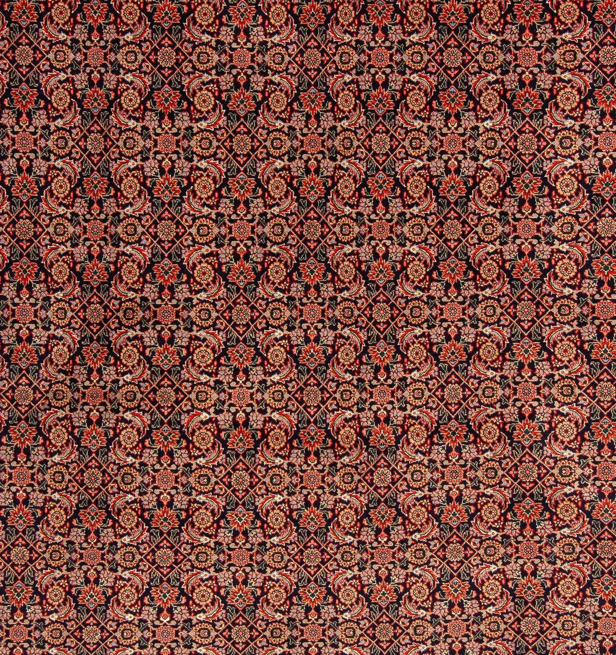 Perzisch tapijt - Tabriz vierkant  - 210 x 201 cm - donkerblauw