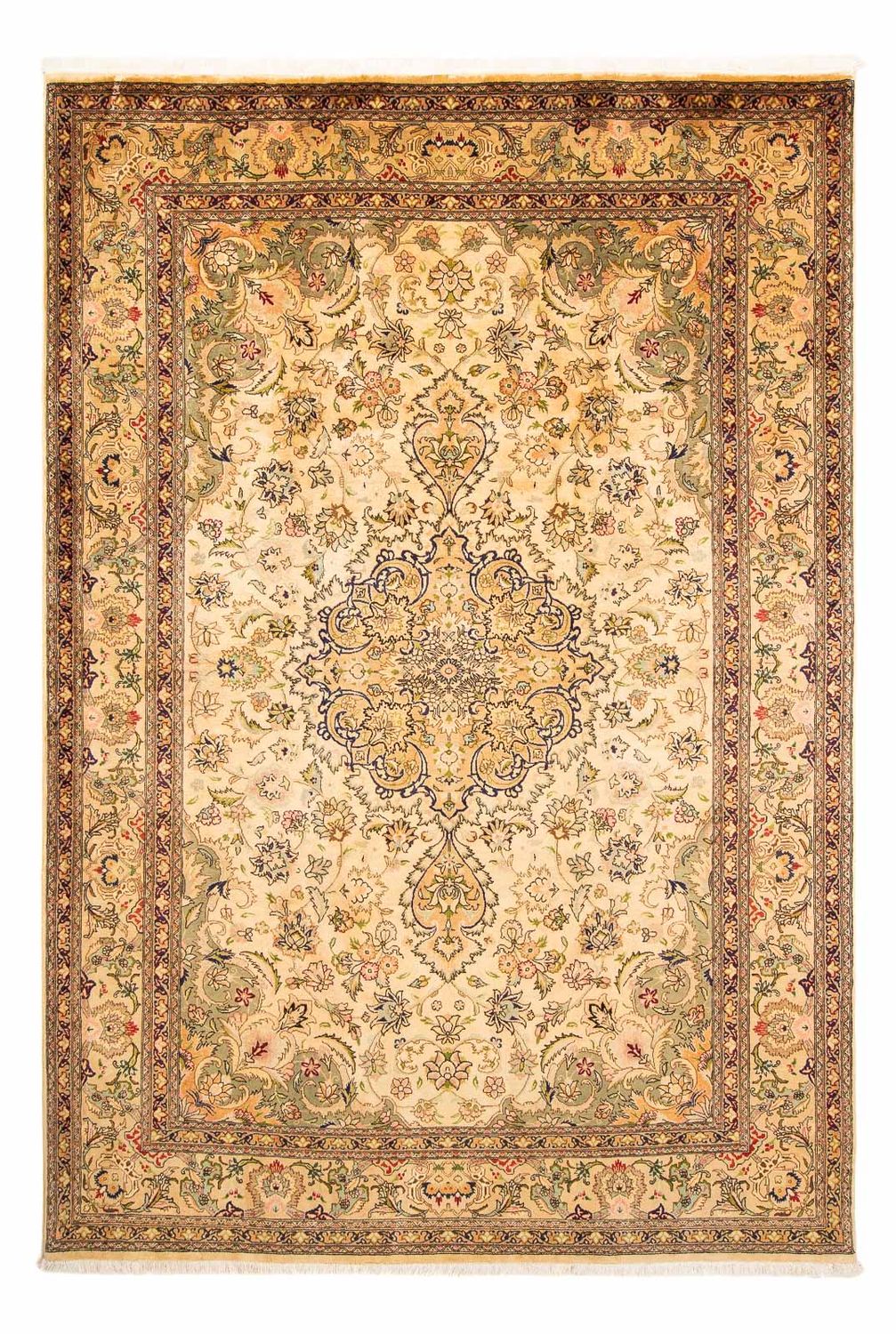 Perzisch tapijt - Tabriz - Royal - 284 x 194 cm - beige
