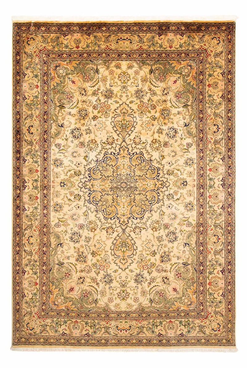 Perzisch tapijt - Tabriz - Royal - 284 x 194 cm - beige