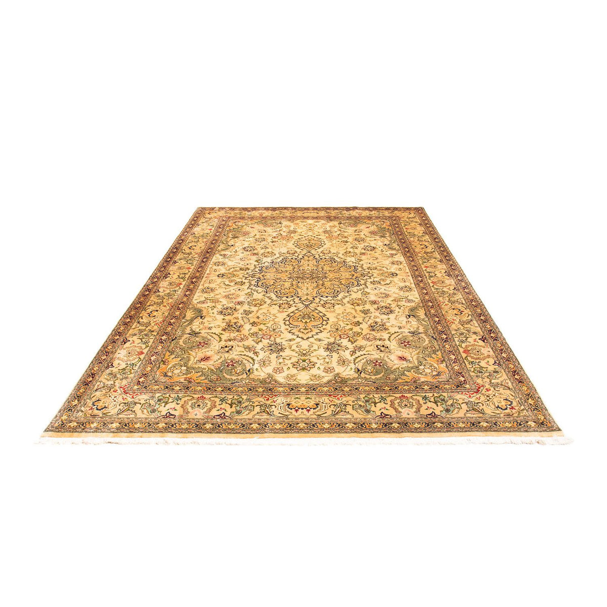 Perzisch tapijt - Tabriz - Royal - 284 x 194 cm - beige