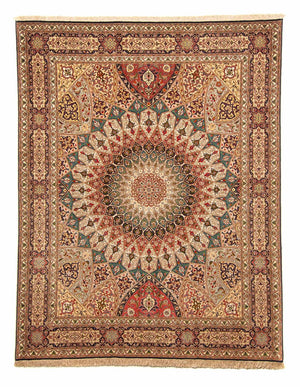 Perzisch tapijt - Tabriz - Royal - 250 x 200 cm - veelkleurig