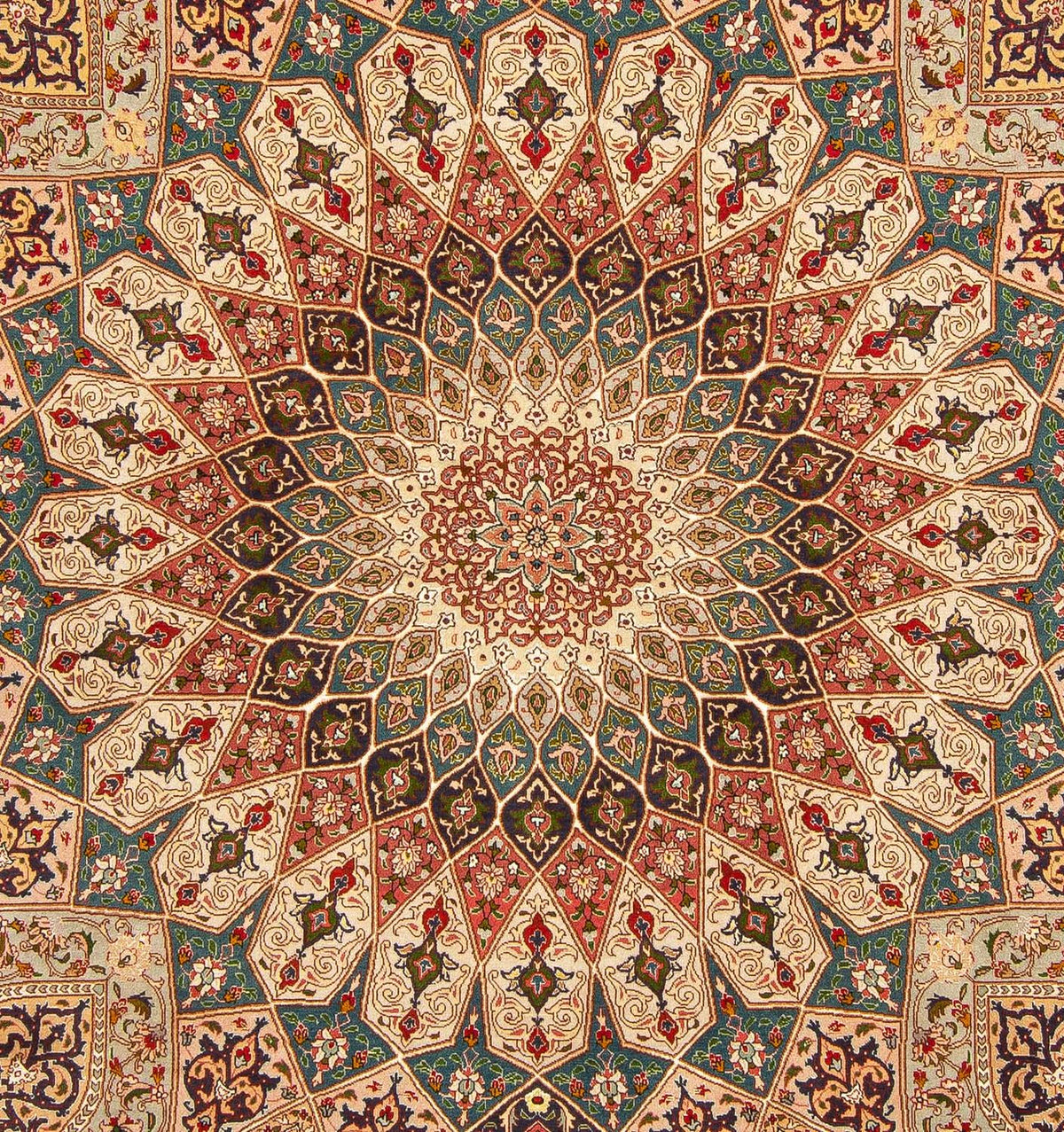 Perzisch tapijt - Tabriz - Royal - 250 x 200 cm - veelkleurig
