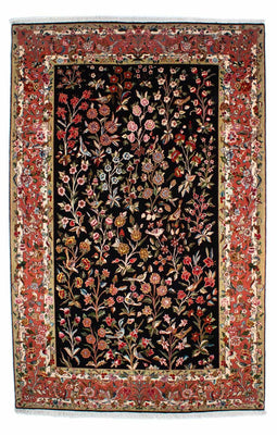 Perzisch tapijt - Tabriz - Royal - 268 x 175 cm - donkerblauw