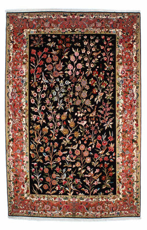 Perzisch tapijt - Tabriz - Royal - 268 x 175 cm - donkerblauw