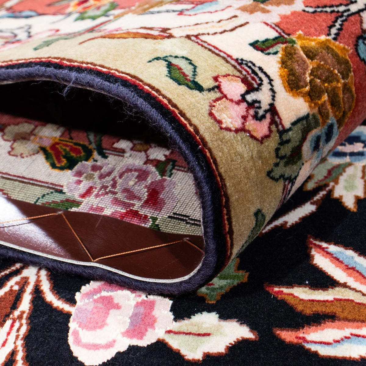 Perzisch tapijt - Tabriz - Royal - 268 x 175 cm - donkerblauw