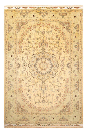 Perzisch tapijt - Tabriz - Royal - 312 x 200 cm - beige