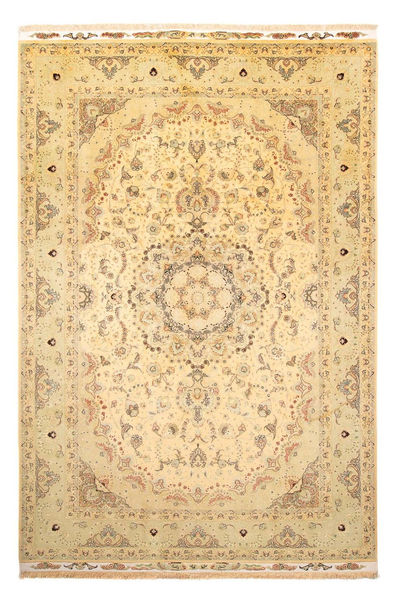 Perzisch tapijt - Tabriz - Royal - 312 x 200 cm - beige