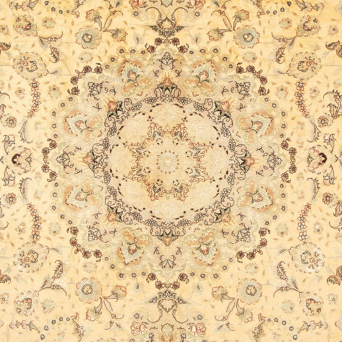 Perzisch tapijt - Tabriz - Royal - 312 x 200 cm - beige