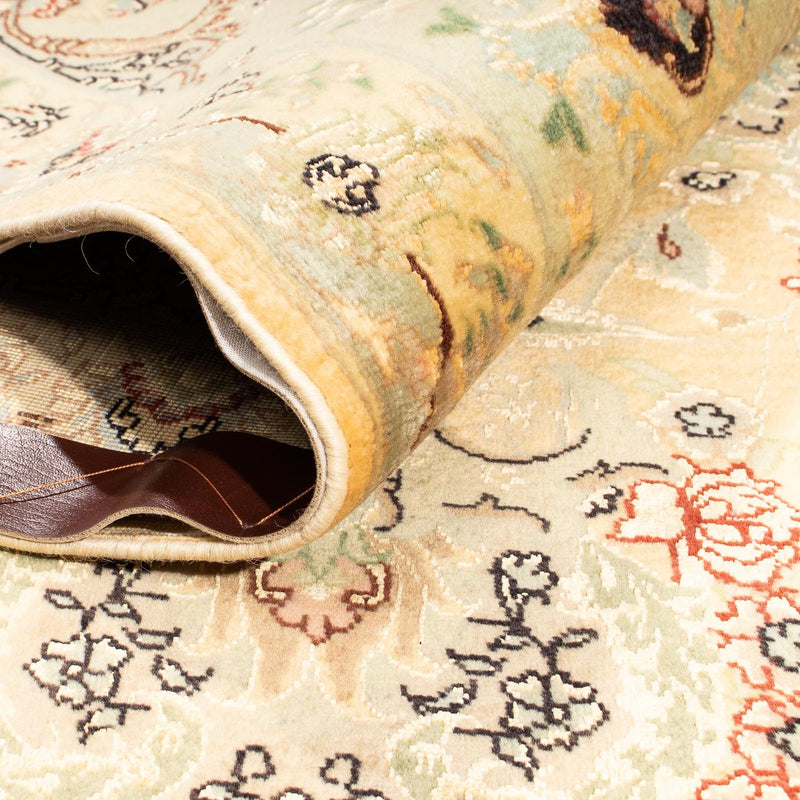 Perzisch tapijt - Tabriz - Royal - 312 x 200 cm - beige