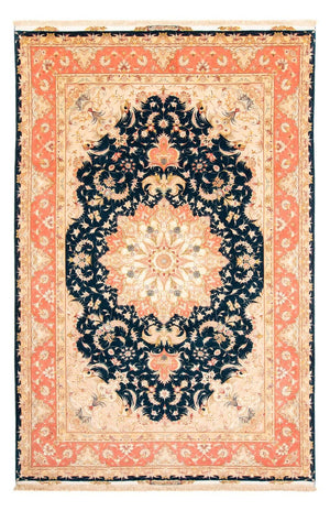 Perzisch tapijt - Tabriz - Royal - 308 x 200 cm - donkerblauw