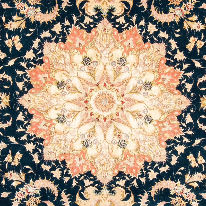 Perzisch tapijt - Tabriz - Royal - 308 x 200 cm - donkerblauw