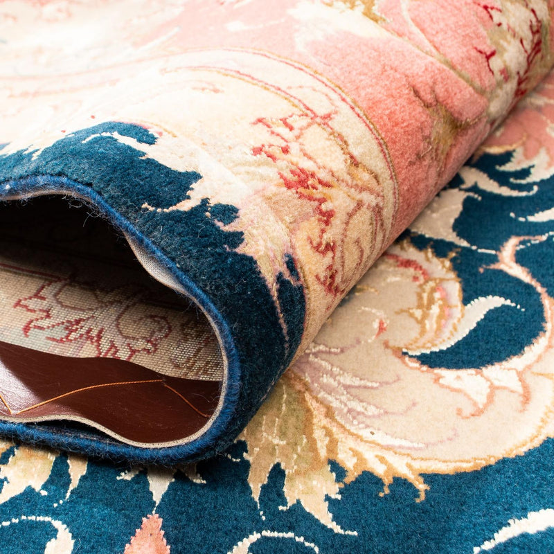 Perzisch tapijt - Tabriz - Royal - 308 x 200 cm - donkerblauw