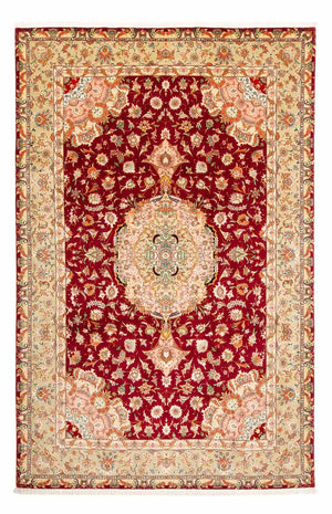Perzisch tapijt - Tabriz - Royal - 312 x 204 cm - donkerrood